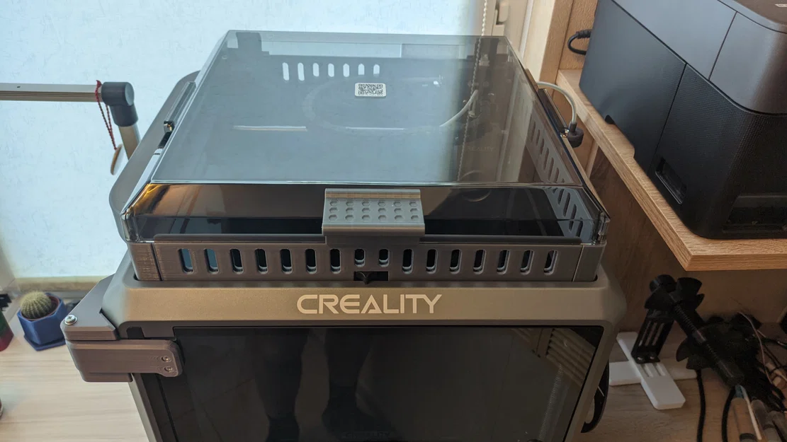 Tay cầm nắp máy in 3D Creality K1C - Tiện lợi và thẩm mỹ - Image 2