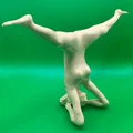 Mô hình phụ nữ tập Yoga tư thế trồng chuối (Headstand Figure) 3D - Thumbnail 2