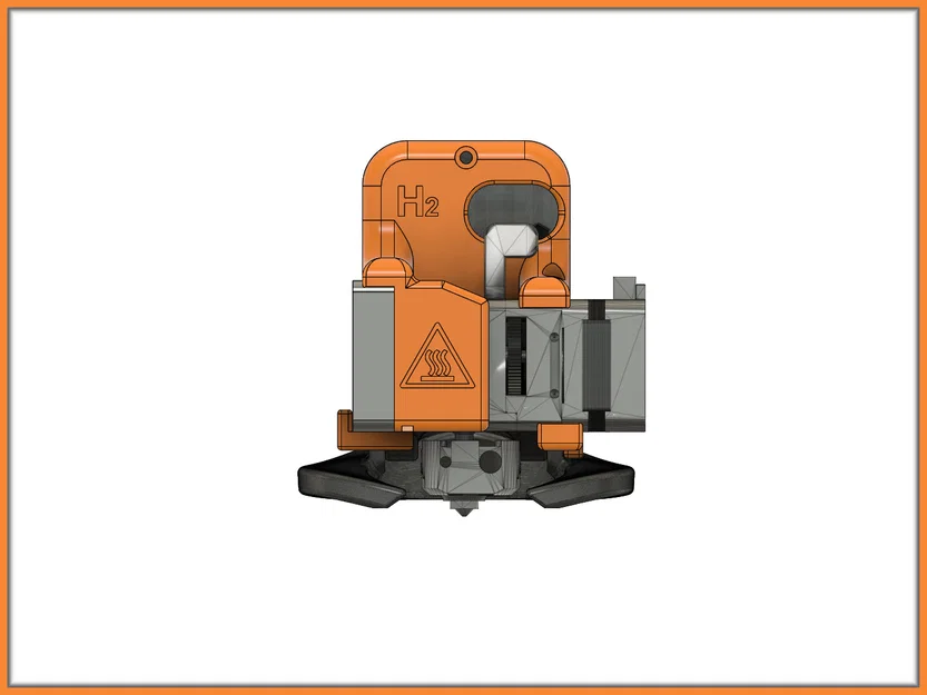 Ngàm BIQU H2 cho Anycubic i3 Mega X-Carriage [MK4] - Image 2