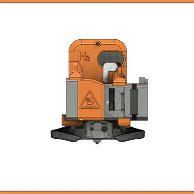 Ngàm BIQU H2 cho Anycubic i3 Mega X-Carriage [MK4]