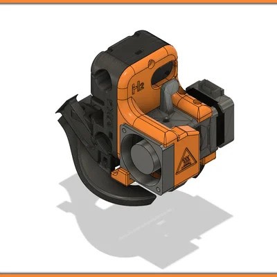 Ngàm BIQU H2 cho Anycubic i3 Mega X-Carriage [MK4]