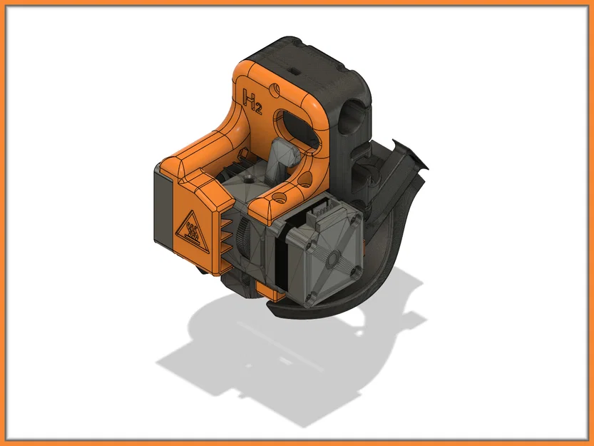 Ngàm BIQU H2 cho Anycubic i3 Mega X-Carriage [MK4] - Image 4