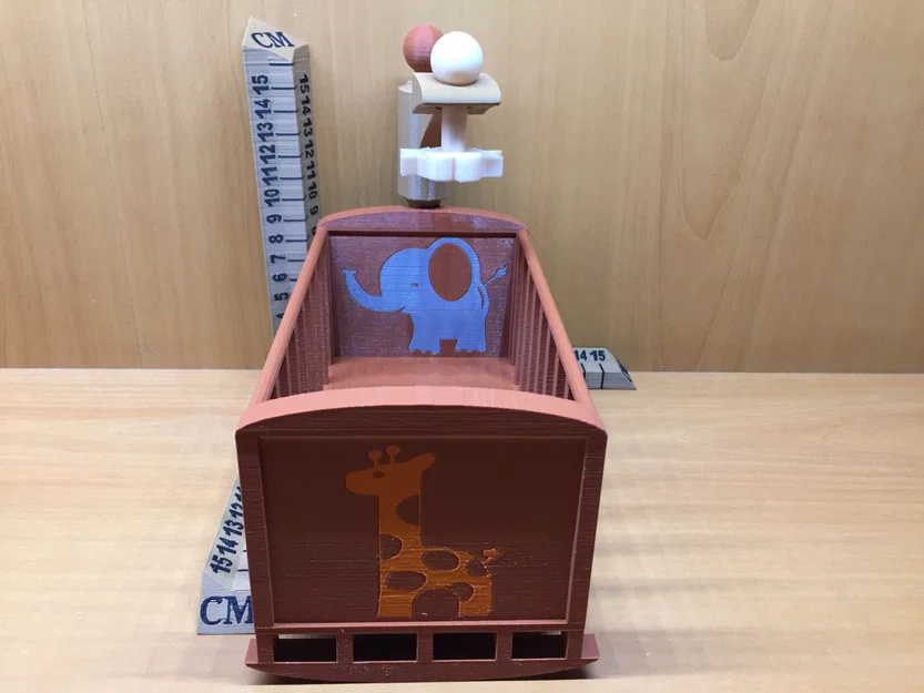 Nôi/Cũi (Cradle/Crib) cho Dollhouse - Image 4