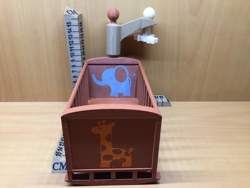 Nôi/Cũi (Cradle/Crib) cho Dollhouse - Image 5