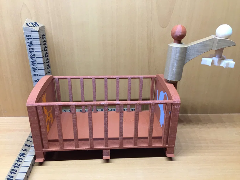 Nôi/Cũi (Cradle/Crib) cho Dollhouse - Image 7