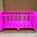 Nôi/Cũi (Cradle/Crib) cho Dollhouse - Thumbnail 10