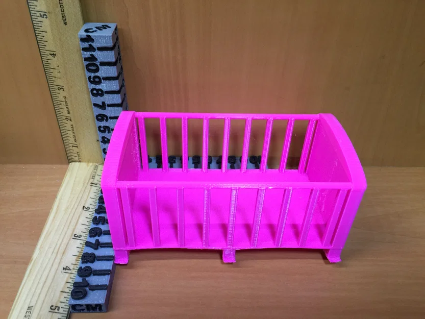 Nôi/Cũi (Cradle/Crib) cho Dollhouse - Image 11