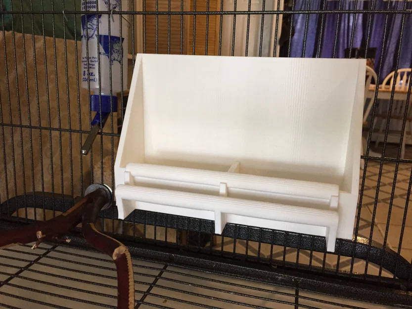 Máng ăn cho thú nhỏ (Animal Feeder) chống đổ, không vương vãi - Image 7