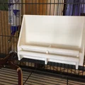 Máng ăn cho thú nhỏ (Animal Feeder) chống đổ, không vương vãi - Thumbnail 7