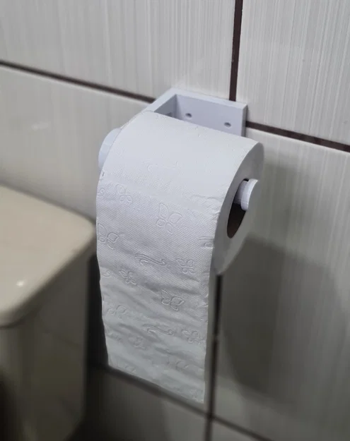 Hộp đựng giấy vệ sinh (Porta papel higiênico / Toilet paper case) - Image 1