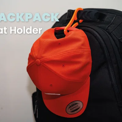 Móc treo nón cho balo (Backpack hat hook)