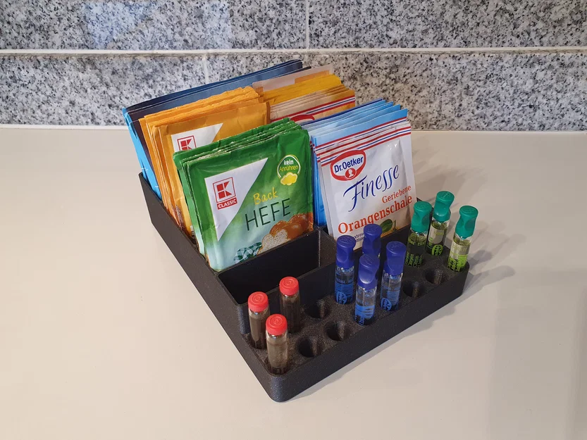 Hộp sắp xếp gói bếp & phụ kiện làm bánh (Aufbewahrungsbox für Backutensilien) - Image 1