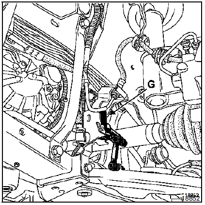 Thanh cảm biến trước đèn xenon Laguna 3 (Renault 538100005R) - Image 3