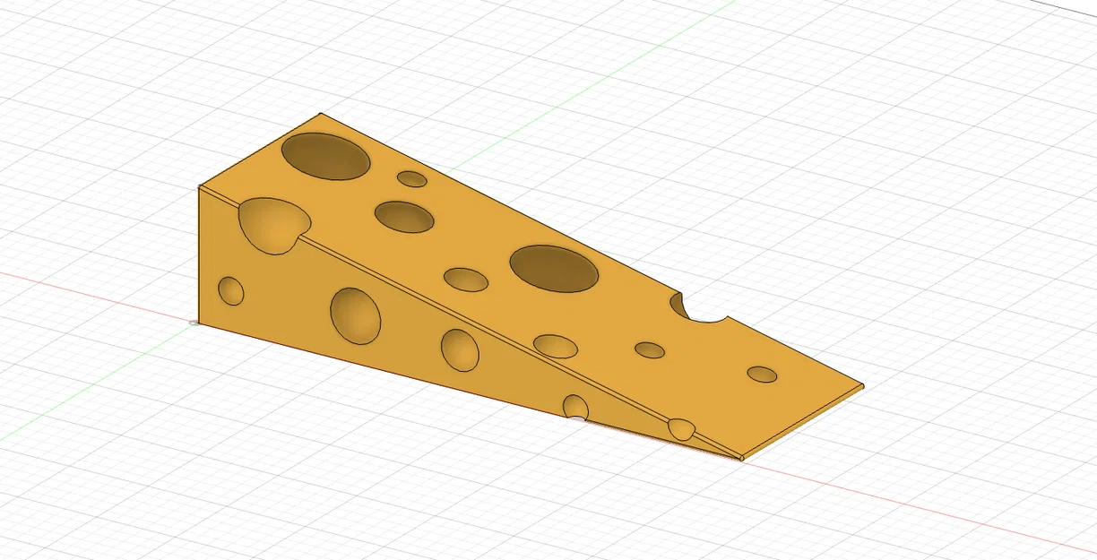 Chặn cửa hình miếng phô mai (Cheese Doorstop) độc đáo cho gia đình - Image 1