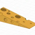 Chặn cửa hình miếng phô mai (Cheese Doorstop) độc đáo cho gia đình - Thumbnail 1