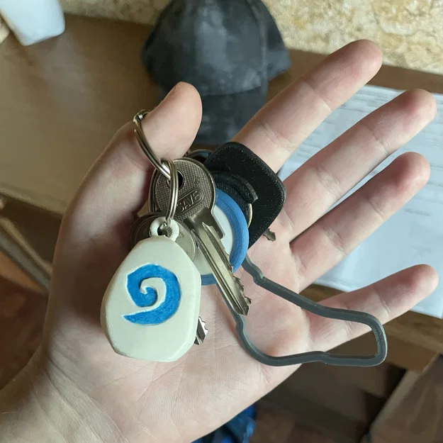 Móc khóa Hearthstone (Hearthstone Keyring) - Image 1
