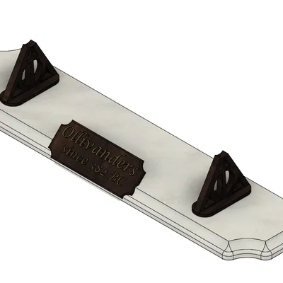 Kệ Trưng Bày Đũa Phép (Wand Stand)
