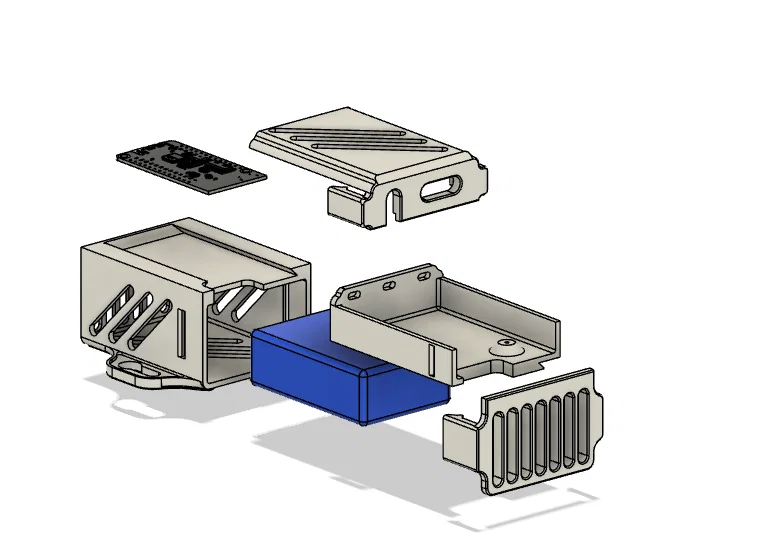 Vỏ (enclosure) tuỳ chỉnh cho ESP32 gắn tường - Image 1