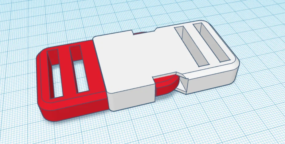 Đầu khóa cài thay thế 3D cho túi xách và vali tiện lợi - Image 1
