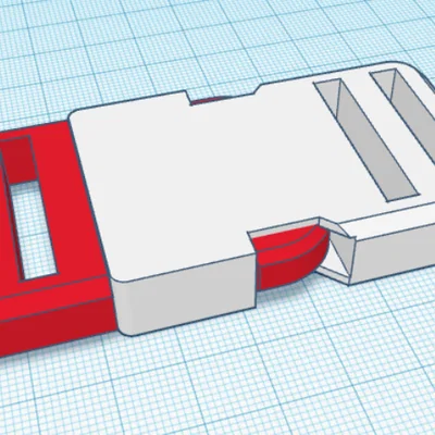 Đầu khóa cài thay thế 3D cho túi xách và vali tiện lợi