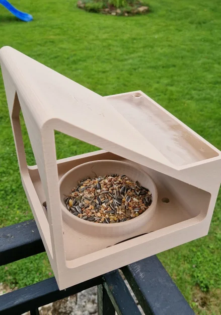 Nhà chim / Máng ăn cho chim (Birdhouse, Bird feeder) - Image 2