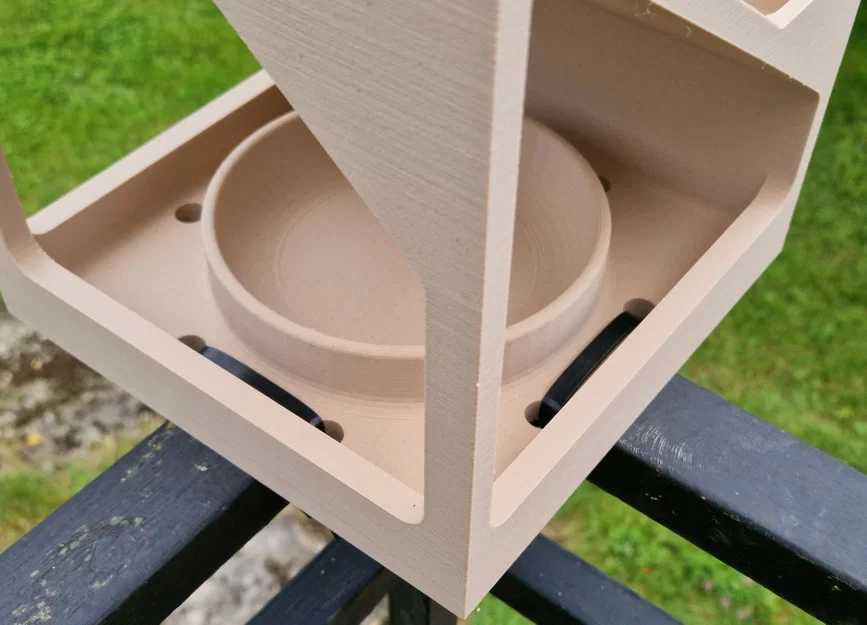 Nhà chim / Máng ăn cho chim (Birdhouse, Bird feeder) - Image 3
