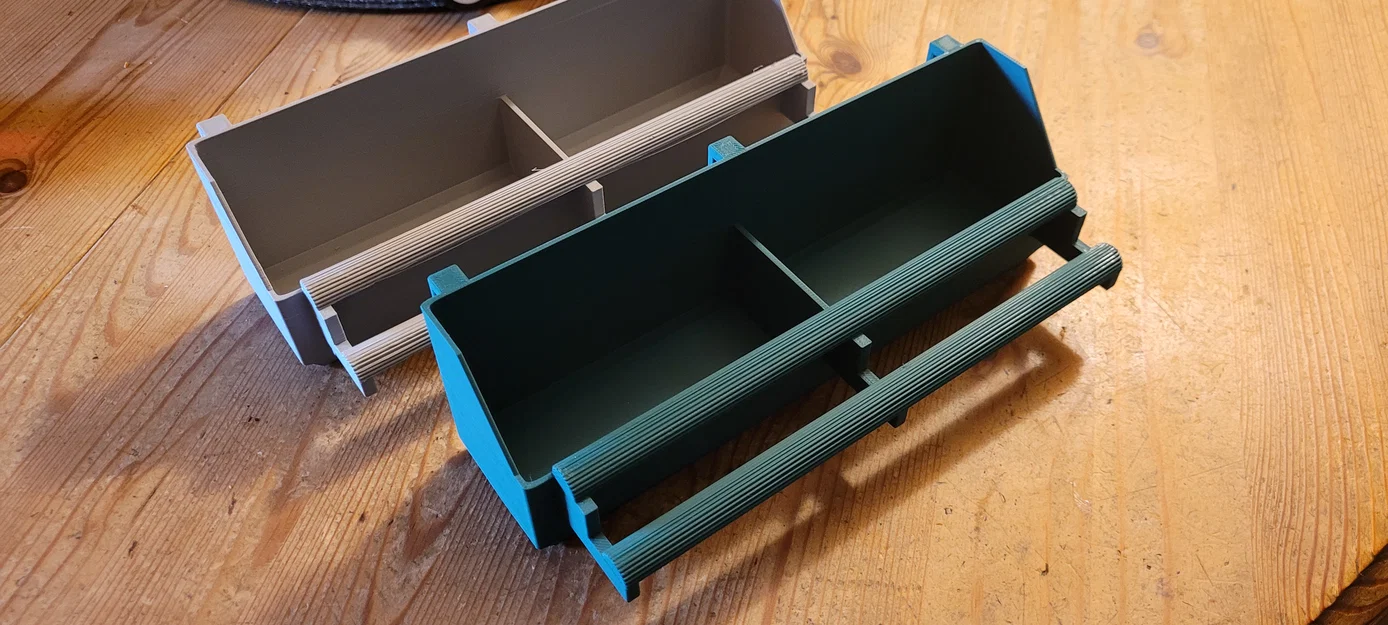 Máng ăn/uống cho chim (nước & hạt) gắn lồng - Image 1