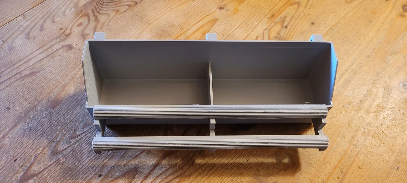 Máng ăn/uống cho chim (nước & hạt) gắn lồng - Image 2