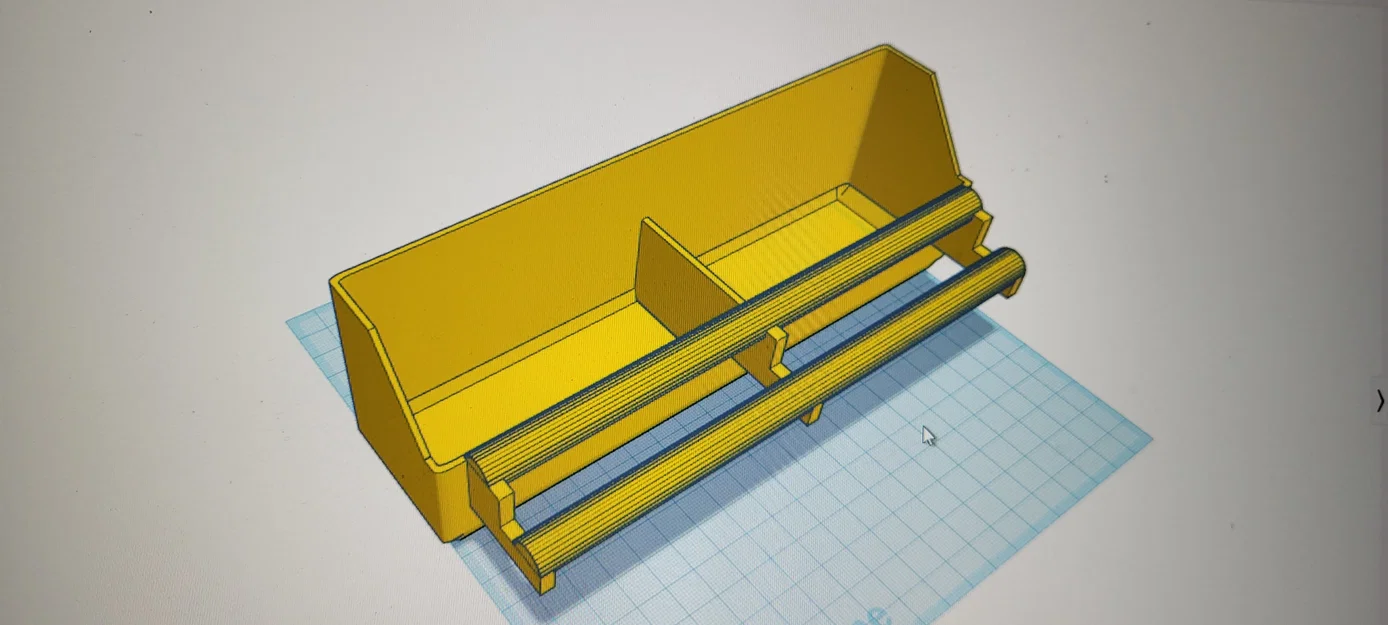 Máng ăn/uống cho chim (nước & hạt) gắn lồng - Image 3