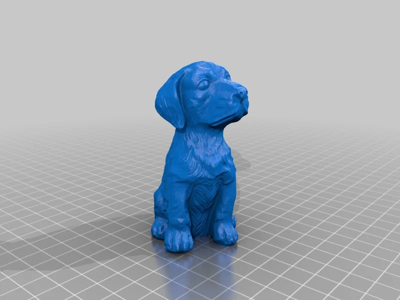 Chó ngồi - 3D Scan - Image 1