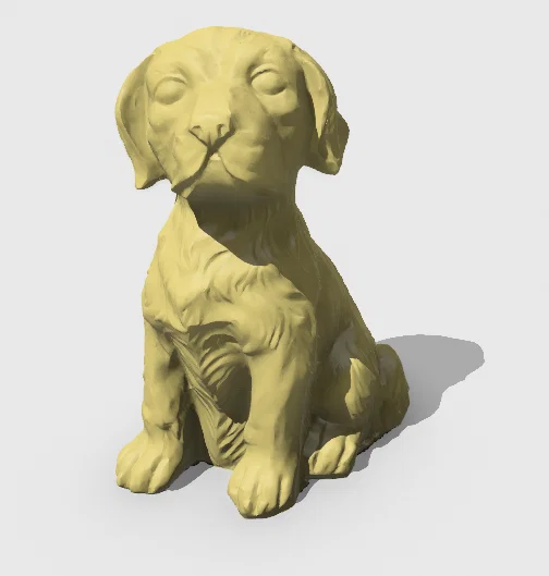 Mô hình chú chó in 3D tương thích lắp ráp với LEGO - Image 2
