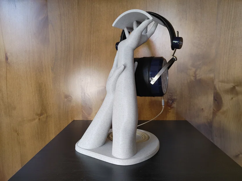 Giá Treo Tai Nghe Tượng Bàn Tay (Hand Sculpture Headphone Stand) - Image 3