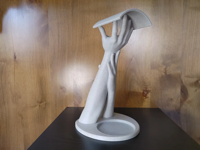 Giá Treo Tai Nghe Tượng Bàn Tay (Hand Sculpture Headphone Stand) - Image 9