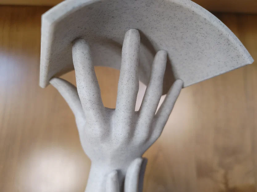 Giá Treo Tai Nghe Tượng Bàn Tay (Hand Sculpture Headphone Stand) - Image 13