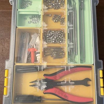 Hệ Gridfinity Storehouse(-finity) cho hộp STOREHOUSE 15 & 20 ngăn