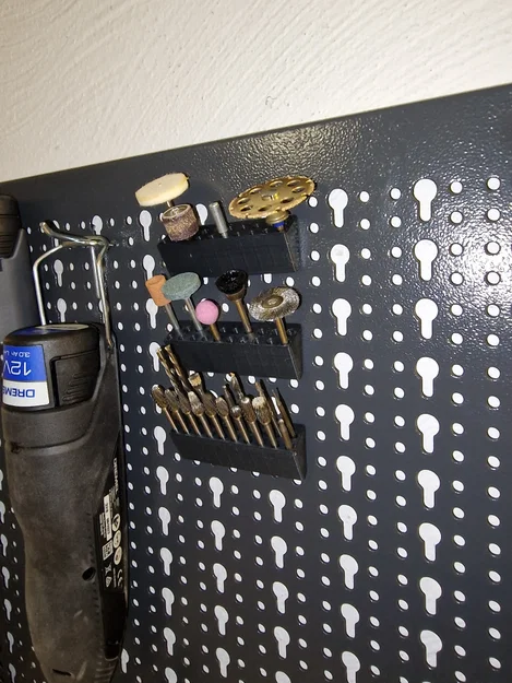 Giá treo mũi khoan Dremel cho bảng Küpper Pegboard cực gọn - Image 1