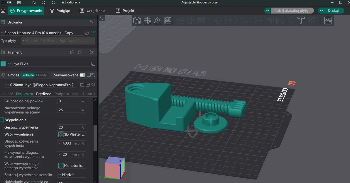 Chặn cửa, cửa sổ có thể điều chỉnh bằng in 3D tiện dụng - Image 2