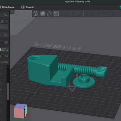 Chặn cửa, cửa sổ có thể điều chỉnh bằng in 3D tiện dụng