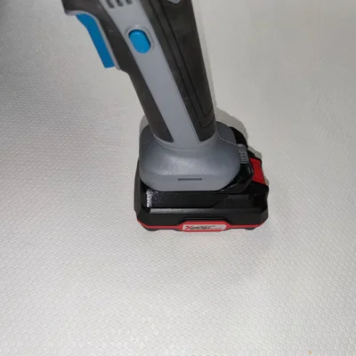 Pin Parkside X20V Team dùng cho máy Ferrex (pin vào cùng phía adapter)