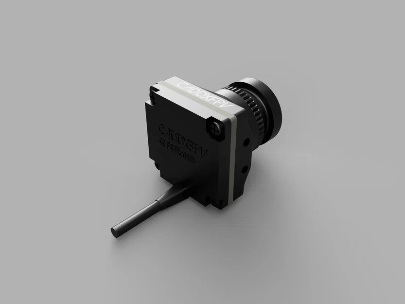 Mô hình 3D Walksnail Avatar HD PRO Camera (19x19mm) cho FPV - Image 2