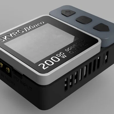 Mô hình 3D bộ sạc pin SKYRC B6 neo Lipo - Phụ kiện cho dân FPV