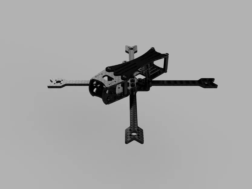 Khung sườn 3D DarwinFPV BabyApe Pro V1/V2 - Phụ kiện thay thế cho Drone - Image 1