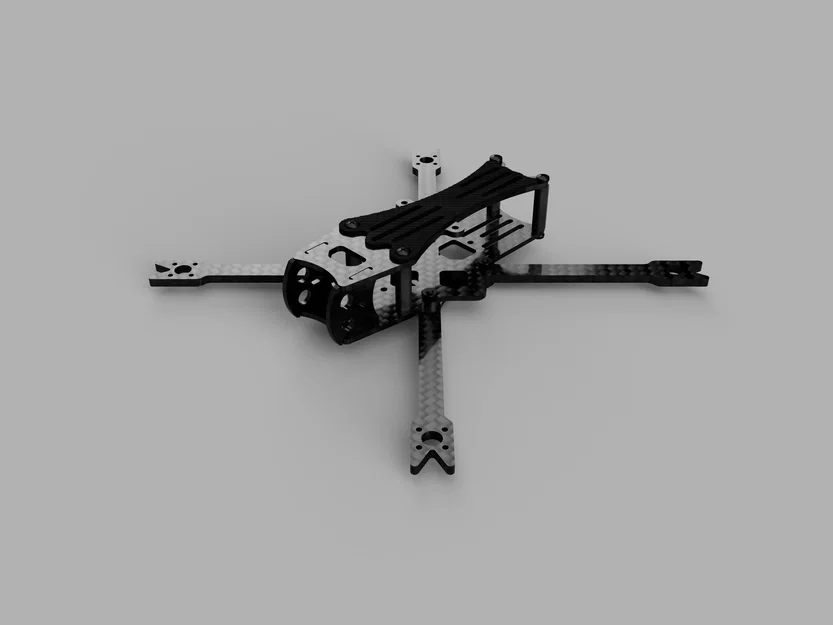 Khung sườn 3D DarwinFPV BabyApe Pro V1/V2 - Phụ kiện thay thế cho Drone - Image 2