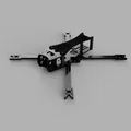 Khung sườn 3D DarwinFPV BabyApe Pro V1/V2 - Phụ kiện thay thế cho Drone - Thumbnail 2