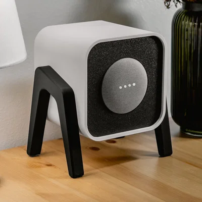 v3 - Vỏ Google Home Mini Retro Modern - Face Plate thay đổi được