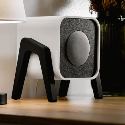 v3 - Vỏ Google Home Mini Retro Modern - Face Plate thay đổi được