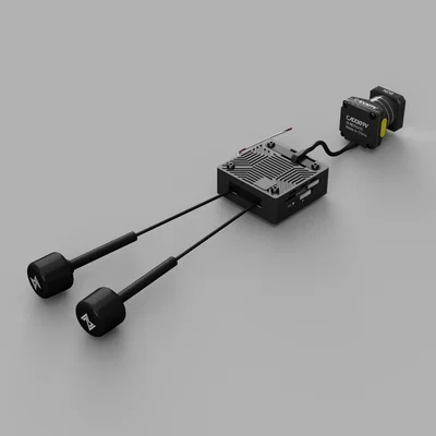 Mô hình 3D kỹ thuật Walksnail Avatar Moonlight 4K cho drone FPV