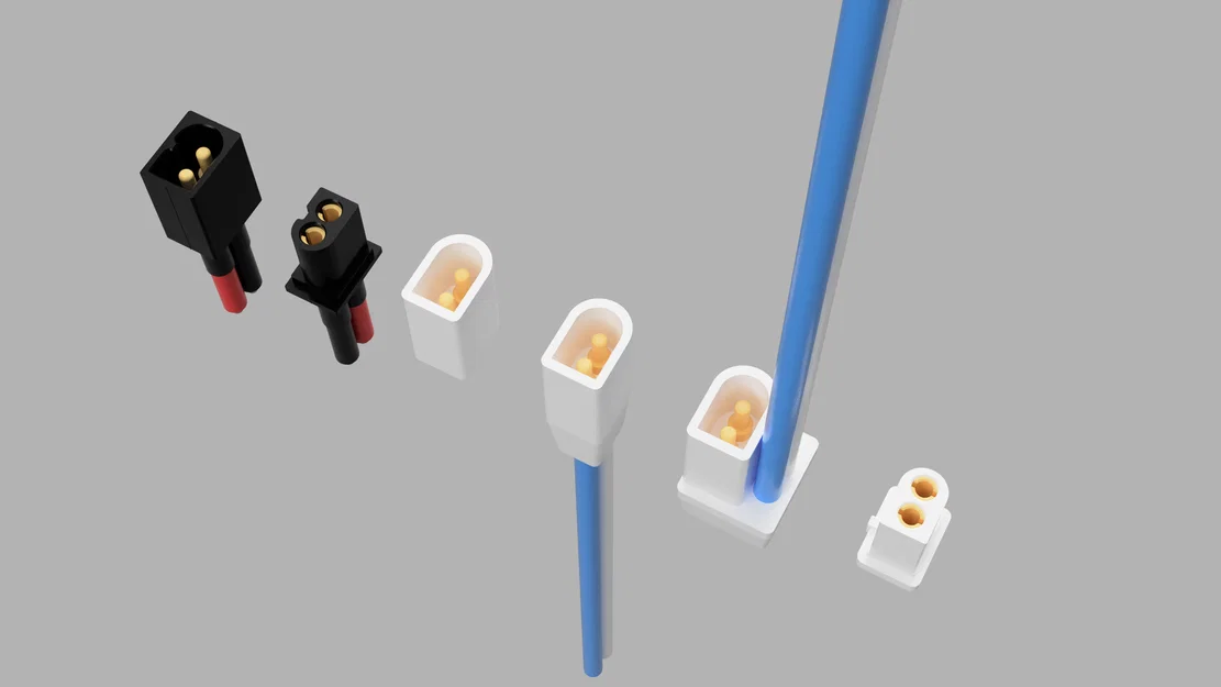 Bộ mô hình in 3D đầu nối pin BetaFPV BT2.0 và GNB A30 cho drone - Image 2