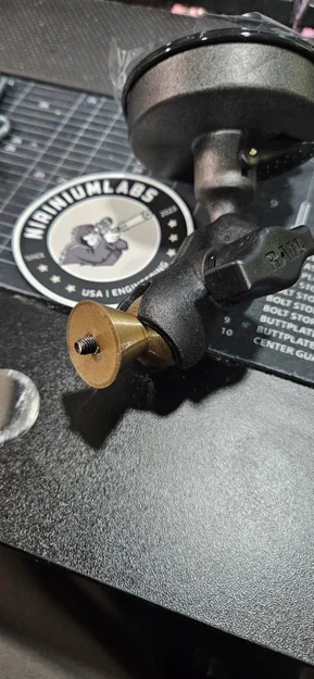 RAM Ball Mount 25mm/1 inch M5x20 cho Yaesu FTM-500/FTM-400, v.v. - Image 1