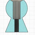 RAM Ball Mount 25mm/1 inch M5x20 cho Yaesu FTM-500/FTM-400, v.v. - Thumbnail 3